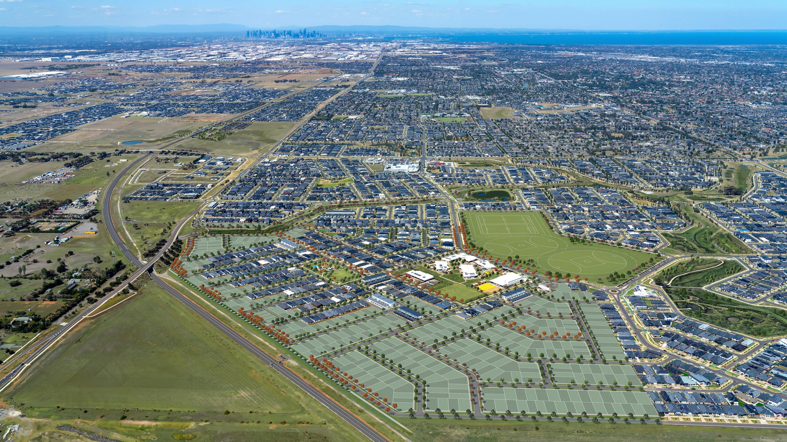 Unity Park Aerial Image